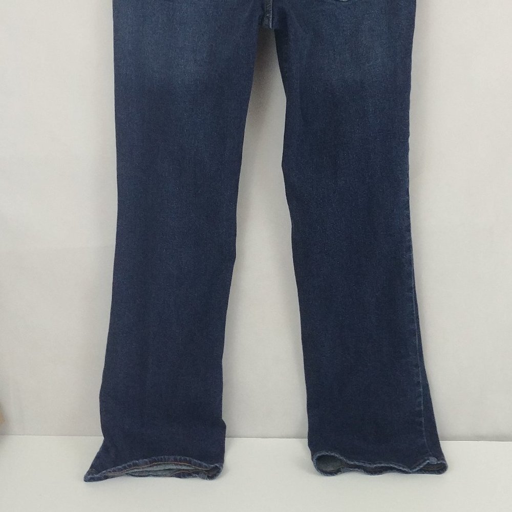 Old Navy Whiskered Distressed Bootcut Jeans 30x32 - Picture 5 of 9